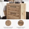 image:imageSignature Design by Ashley Rustic Nightstand with USB Brown Bedside TableOne Size