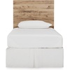 image:imageSignature Design by Ashley Rustic Nightstand with USB Brown Bedside TableTwin