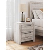 image:imageSignature Design by Ashley Ryderton 2 Drawer Nightstand Light Gray