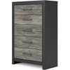 image:imageSignature Design by Ashley Ryderton 5Drawer Dresser BlackGray