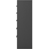 image:imageSignature Design by Ashley Ryderton 5Drawer Dresser BlackGray