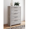image:imageSignature Design by Ashley Ryderton 6 Drawer Bedroom Dresser Gray153D x 317W x 54H 5 Drawers