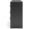 image:imageSignature Design by Ashley Ryderton 6 Drawer Bedroom Dresser Gray153D x 587W x 325H 6 Drawers