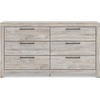 image:imageSignature Design by Ashley Ryderton 6 Drawer Bedroom Dresser Gray153D x 587W x 365H 6 Drawers