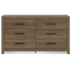 image:imageSignature Design by Ashley Ryderton 6 Drawer Dresser Warm Auburn