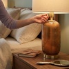 image:imageSignature Design by Ashley Sandorman Horse Table Lamp BronzeAmber