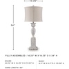 image:imageSignature Design by Ashley Sandorman Horse Table Lamp BronzeAntique White