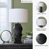 image:imageSignature Design by Ashley Sandorman Horse Table Lamp BronzeBlack  White