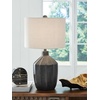 image:imageSignature Design by Ashley Sandorman Horse Table Lamp BronzeBlack