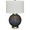 image:imageSignature Design by Ashley Sandorman Horse Table Lamp BronzeBlueGold Finish