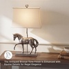image:imageSignature Design by Ashley Sandorman Horse Table Lamp BronzeBronze Finish
