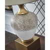image:imageSignature Design by Ashley Sandorman Horse Table Lamp BronzeBrownWhiteGold