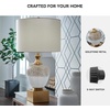 image:imageSignature Design by Ashley Sandorman Horse Table Lamp BronzeBrownWhiteGold