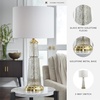 image:imageSignature Design by Ashley Sandorman Horse Table Lamp BronzeClearGold Finish