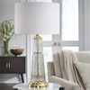 image:imageSignature Design by Ashley Sandorman Horse Table Lamp BronzeClearGold Finish