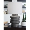 image:imageSignature Design by Ashley Sandorman Horse Table Lamp BronzeDistressed Black