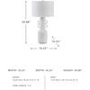 image:imageSignature Design by Ashley Sandorman Horse Table Lamp BronzeDistressed White