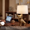 image:imageSignature Design by Ashley Sandorman Horse Table Lamp BronzeGold