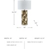 image:imageSignature Design by Ashley Sandorman Horse Table Lamp BronzeGold Finish