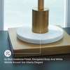 image:imageSignature Design by Ashley Sandorman Horse Table Lamp BronzeGold FinishWhite