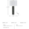 image:imageSignature Design by Ashley Sandorman Horse Table Lamp BronzeGreen