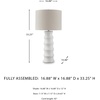 image:imageSignature Design by Ashley Sandorman Horse Table Lamp BronzeWhiteCream