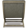 image:imageSignature Design by Ashley Scissor Base Slipper Accent Chair BrownGrayish Brown