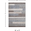 image:imageSignature Design by Ashley Sethburn Striped Area Rug 5x7 CreamGray411 x 611 Rectangular