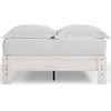 image:imageSignature Design by Ashley Shawburn Full Wood Platform Bed Whitewash