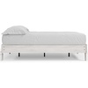 image:imageSignature Design by Ashley Shawburn Full Wood Platform Bed Whitewash