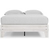 image:imageSignature Design by Ashley Shawburn Full Wood Platform Bed Whitewash