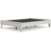 image:imageSignature Design by Ashley Shawburn Full Wood Platform Bed Whitewash