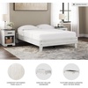 image:imageSignature Design by Ashley Shawburn Full Wood Platform Bed Whitewash