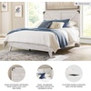image:imageSignature Design by Ashley Shawburn Queen Farmhouse Platform BedWhiteDark Charcoal Gray