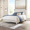 image:imageSignature Design by Ashley Shawburn Queen Farmhouse Platform BedWhiteDark Charcoal Gray