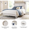 image:imageSignature Design by Ashley Shawburn Queen Farmhouse Platform BedWhiteDark Charcoal Gray