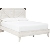 image:imageSignature Design by Ashley Shawburn Queen Farmhouse Platform BedWhiteDark Charcoal Gray