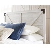 image:imageSignature Design by Ashley Shawburn Queen Farmhouse Platform BedWhiteDark Charcoal Gray
