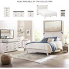 image:imageSignature Design by Ashley Shawburn Queen Farmhouse Platform BedWhiteDark Charcoal Gray
