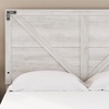 image:imageSignature Design by Ashley Shawburn Queen Headboard Only Whitewash