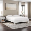 image:imageSignature Design by Ashley Shawburn Queen Platform Bed Whitewash