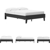 image:imageSignature Design by Ashley Socalle Casual Full Platform Bed Minimalist No Headboard Foundation or Box Spring Not Needed SpaceSaving Foundation BlackBlack