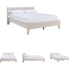 image:imageSignature Design by Ashley Socalle Casual Full Platform Bed Minimalist No Headboard Foundation or Box Spring Not Needed SpaceSaving Foundation BlackNatural