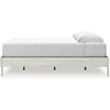 image:imageSignature Design by Ashley Socalle Casual King Platform Bed Foundation or Box Spring Not Needed Whitewash