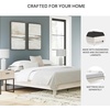 image:imageSignature Design by Ashley Socalle Casual King Platform Bed Foundation or Box Spring Not Needed Whitewash