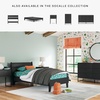 image:imageSignature Design by Ashley Socalle Modern Open Slat Queen Headboard Natural BeigeBlack