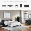 image:imageSignature Design by Ashley Socalle Modern Open Slat Queen Headboard Natural BeigeBlack