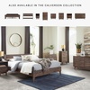 image:imageSignature Design by Ashley Socalle Modern Open Slat Queen Headboard Natural BeigeDark Brown