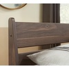 image:imageSignature Design by Ashley Socalle Modern Open Slat Queen Headboard Natural BeigeDark Brown