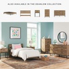 image:imageSignature Design by Ashley Socalle Modern Open Slat Queen Headboard Natural BeigeHoney Brown